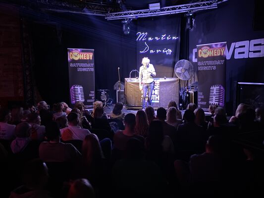 Professional stand-up comedian performing headline set at Jaggers Comedy Club Bournemouth